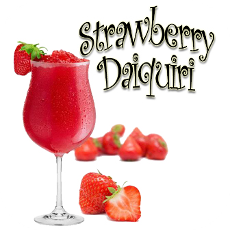 Strawberry Daiquiri Cocktail Syrup Mix