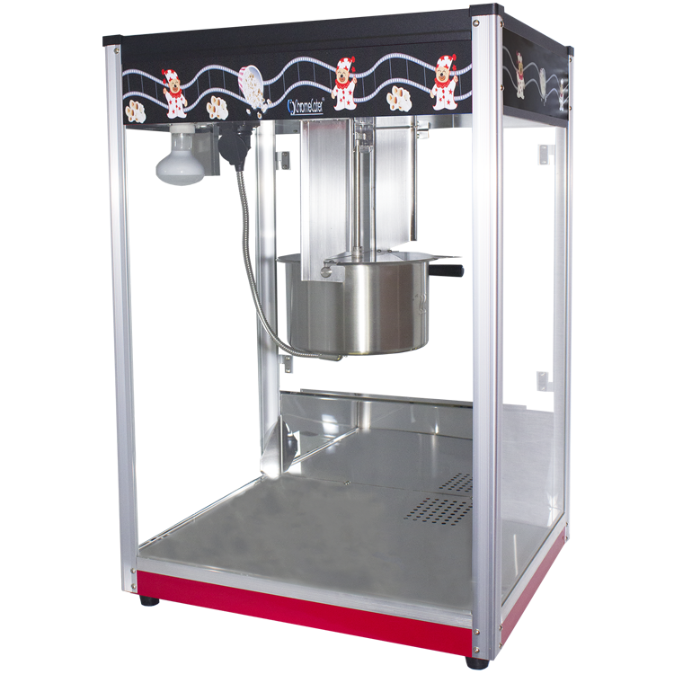 Popcorn Machine 16oz POP16B Red & Black