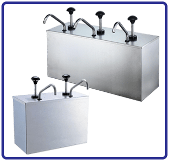 Condiment Dispenser available from Soft-Ice