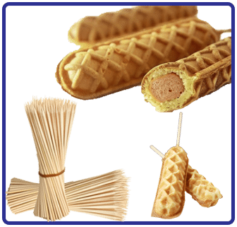 Corn Dog Batter and Skewers at top quality