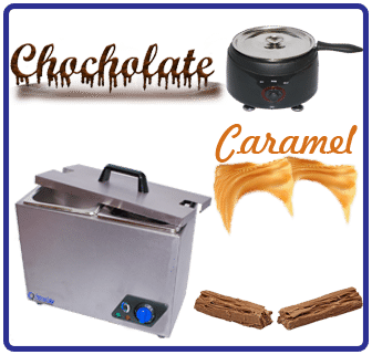 Dips & Melting Pots available from Soft-Ice