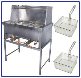 Gas Fryer ideal for any Spaza Shop