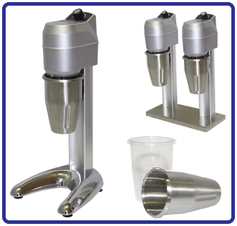 With our Milkshake Maker You can buy extra Stainless Steel Cups