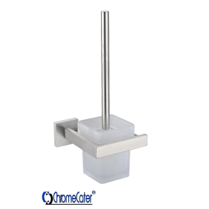 Toilet Brush Brushed Steel