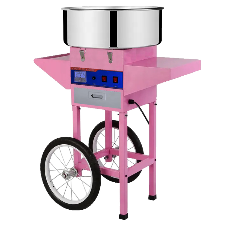 Candy Floss Machine MF-08 on Cart