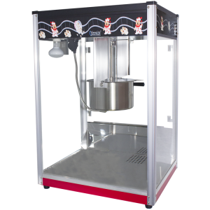 Popcorn Machine 16oz POP16B - Red & Black