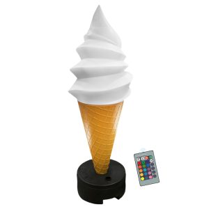 Display Cone with LED Light 150cm with Remote