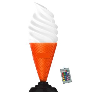 Display Cone with LED Light 160cm with Remote