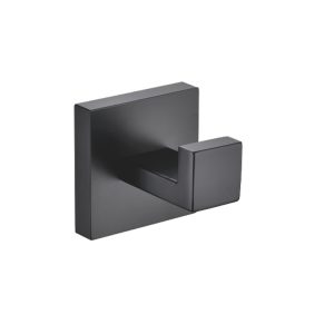 Robe Hook Matt Black MBA-1