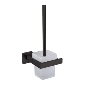Toilet Brush & Holder Matt Black MBA-11