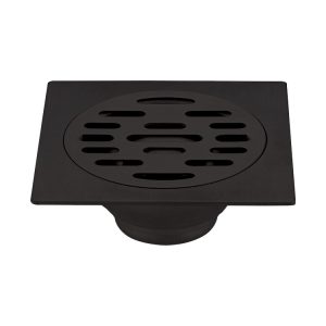 Shower Waste Matt Black MBD-10