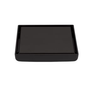 Shower Waste Matt Black MBD-9