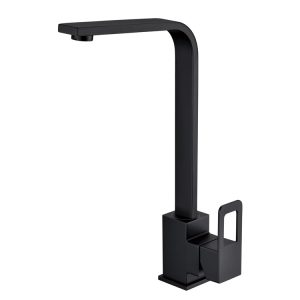 Single Lever Sink Mixer with Swivel Spout Matt Black MBF-10