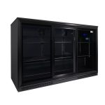 300L Under-Counter Sliding Door Beverage Cooler