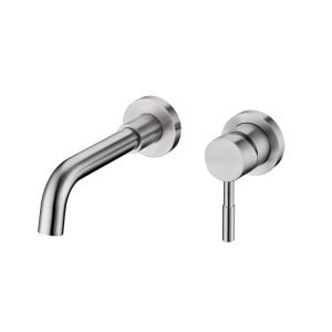 Single Lever Wall Mounted Basin Mixer - Copper SSF-13