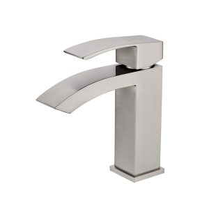 Single Lever Big Square Spout Basin Mixer Copper SSF-23