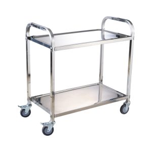 Trolley 2 Tier Stainless Steel SST2001