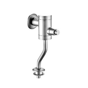 Flush Valve & Tail Pipe - Brushed S/Steel SSV-2