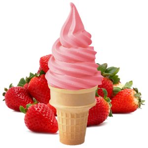 Soft Serve Strawberry Powder Mix