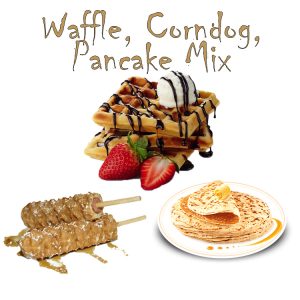 Waffle, Pancake, Corn Dog Mix
