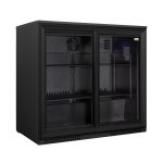 SMBC-200SL SnoMaster 200L Under Counter Beverage Cooler Sliding Doors