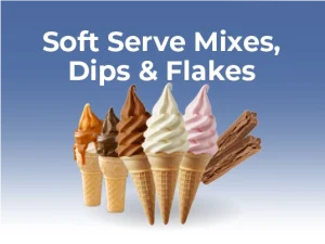 Soft Serve Mixes, Dips & Flakes